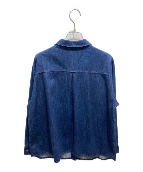 COLLAGE GALLARDAGALANTE（コラージュ ガリャルダガランテ）COLLAGE GALLARDAGALANTE (コラージュ ガリャルダガランテ) デニムシャツ インディゴ サイズ:Fの古着・服飾アイテム