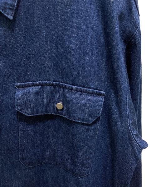 COLLAGE GALLARDAGALANTE（コラージュ ガリャルダガランテ）COLLAGE GALLARDAGALANTE (コラージュ ガリャルダガランテ) デニムシャツ インディゴ サイズ:Fの古着・服飾アイテム