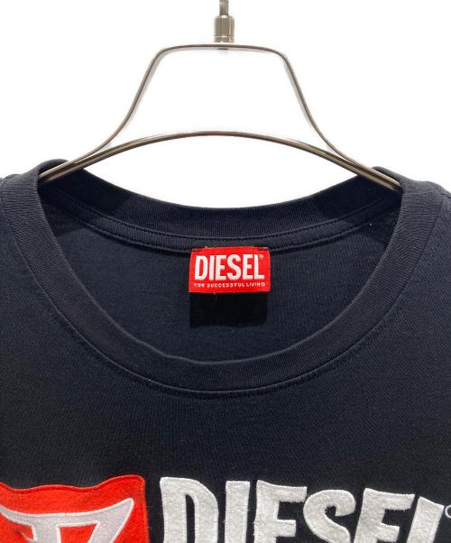 DIESEL（ディーゼル）DIESEL (ディーゼル) T-Boxt-Div Tシャツ ブラック サイズ:XLの古着・服飾アイテム