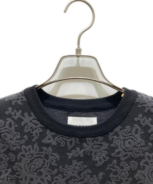 Ameri（アメリ）Ameri (アメリ) LACE COMBINE JACQUARD KNIT ブラック サイズ:Fの古着・服飾アイテム