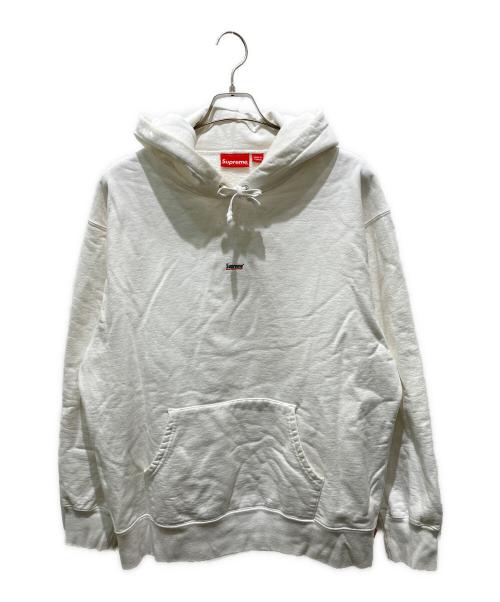 SUPREME（シュプリーム）SUPREME (シュプリーム) underline hooded sweatshirt ホワイト サイズ:Lの古着・服飾アイテム
