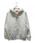 SUPREME（シュプリーム）の古着「underline hooded sweatshirt」｜ホワイト
