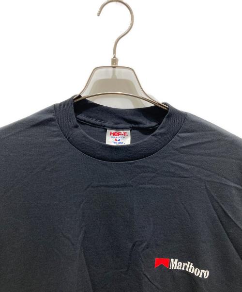 HEF-T（ヘフト）HEF-T (ヘフト) プリントTシャツ　USA製 Marlboro カウボーイ ブラック サイズ:XLの古着・服飾アイテム