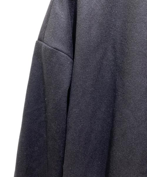 SHIPS（シップス）SHIPS (シップス) MANTECO ノーカラー コート ブラック サイズ:38 未使用品の古着・服飾アイテム