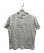 A.P.C.アーペーセー）の古着「ロゴプリントTシャツ」｜グレー
