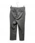 THE SHINZONE (ザ シンゾーン) センタープレスパンツ グレー サイズ:38：3000円