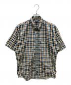 stussyステューシー）の古着「半袖チェックシャツ　90's 紺タグ」｜マルチカラー