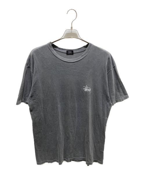stussy（ステューシー）stussy (ステューシー) プリントTシャツ グレー サイズ:Lの古着・服飾アイテム