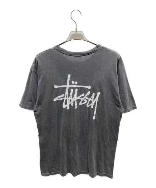 stussy（ステューシー）stussy (ステューシー) プリントTシャツ グレー サイズ:Lの古着・服飾アイテム