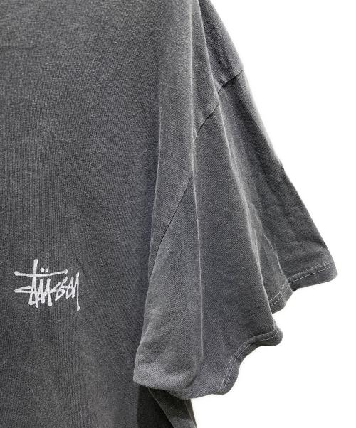 stussy（ステューシー）stussy (ステューシー) プリントTシャツ グレー サイズ:Lの古着・服飾アイテム