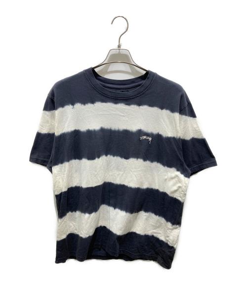 stussy（ステューシー）stussy (ステューシー) タイダイTシャツ ネイビー サイズ:Lの古着・服飾アイテム