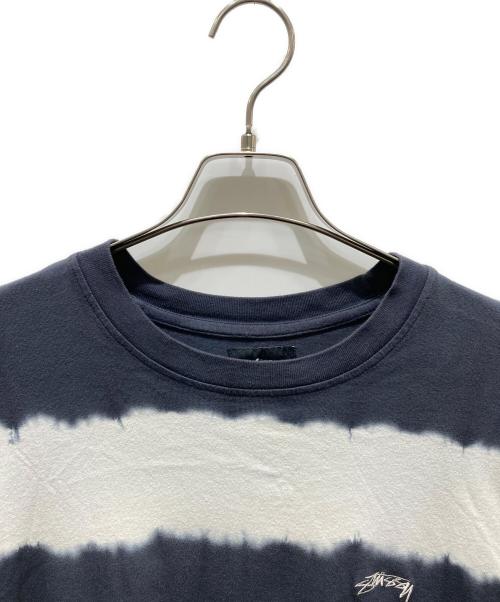 stussy（ステューシー）stussy (ステューシー) タイダイTシャツ ネイビー サイズ:Lの古着・服飾アイテム