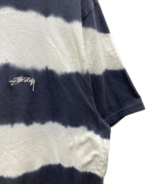 stussy（ステューシー）stussy (ステューシー) タイダイTシャツ ネイビー サイズ:Lの古着・服飾アイテム