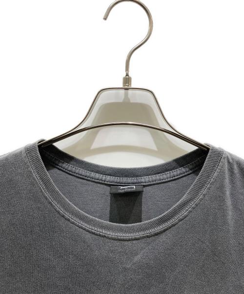 stussy（ステューシー）stussy (ステューシー) 刺繍ロゴTシャツ グレー サイズ:Lの古着・服飾アイテム