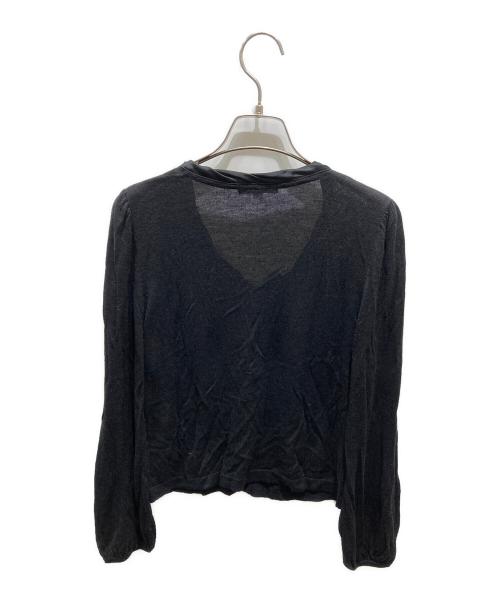 BURBERRY BLUE LABEL（バーバリーロンドンブルーレーベル）BURBERRY BLUE LABEL (バーバリーロンドンブルーレーベル) カーディガン ブラック サイズ:38の古着・服飾アイテム