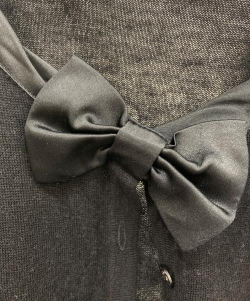 BURBERRY BLUE LABEL（バーバリーロンドンブルーレーベル）BURBERRY BLUE LABEL (バーバリーロンドンブルーレーベル) カーディガン ブラック サイズ:38の古着・服飾アイテム