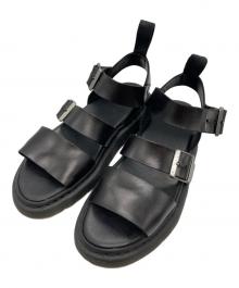 Dr.Martens（ドクターマーチン）の古着「GRYPHON レザーサンダル　15695001」｜ブラック
