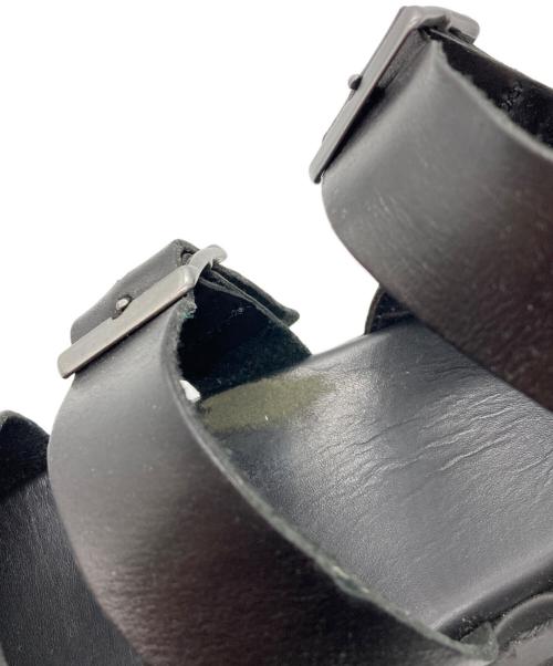Dr.Martens（ドクターマーチン）Dr.Martens (ドクターマーチン) GRYPHON レザーサンダル　15695001 ブラック サイズ:8の古着・服飾アイテム