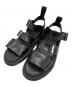 Dr.Martens（ドクターマーチン）の古着「GRYPHON レザーサンダル　15695001」｜ブラック