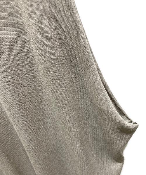 mizuiro-ind（ミズイロインド）mizuiro-ind (ミズイロインド) ノースリーブニットワンピース グレー サイズ:記載無しの為実寸参照の古着・服飾アイテム