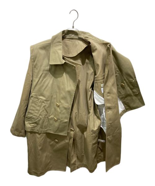 Dickies（ディッキーズ）Dickies (ディッキーズ) Toironier (トワロニエ) Layered Trench Coat 3WAYトレンチコート ベージュ サイズ:1の古着・服飾アイテム