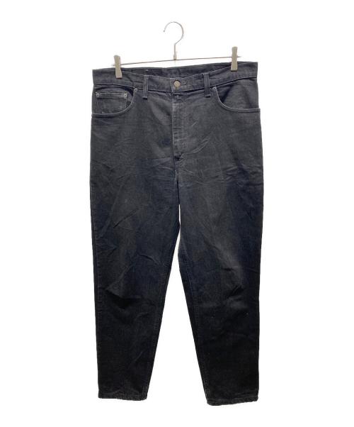 LEVI'S（リーバイス）LEVI'S (リーバイス) 後染め550ブラックデニムパンツ　ボタン裏217刻印 ブラック サイズ:W36の古着・服飾アイテム