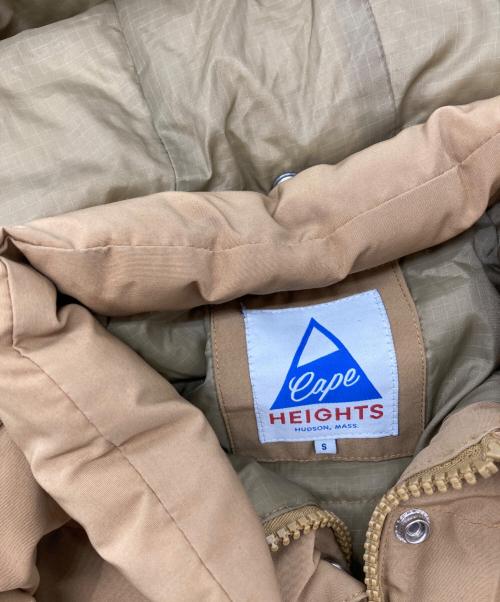 Cape HEIGHTS（ケープハイツ）Cape HEIGHTS (ケープハイツ) LUTAK 80/20クロス フード付き ダウンジャケット ベージュ サイズ:Sの古着・服飾アイテム