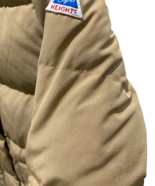 Cape HEIGHTS（ケープハイツ）Cape HEIGHTS (ケープハイツ) LUTAK 80/20クロス フード付き ダウンジャケット ベージュ サイズ:Sの古着・服飾アイテム