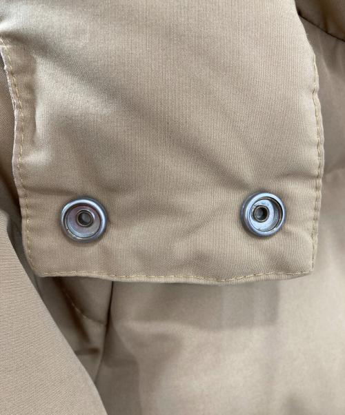 Cape HEIGHTS（ケープハイツ）Cape HEIGHTS (ケープハイツ) LUTAK 80/20クロス フード付き ダウンジャケット ベージュ サイズ:Sの古着・服飾アイテム