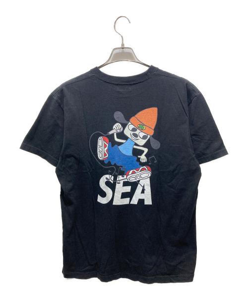 WIND AND SEA（ウィンダンシー）WIND AND SEA (ウィンダンシー) PARAPPATHERAPPER S/S Tee　WDS-PARAPPA-10 ブラック サイズ:Mの古着・服飾アイテム