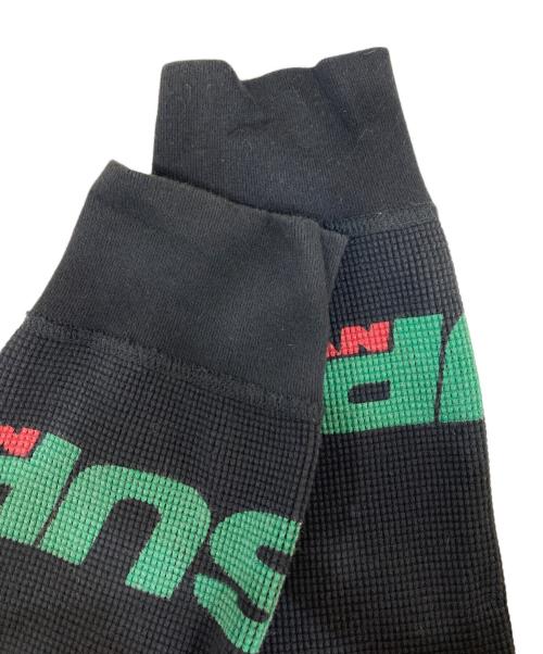 SUPREME（シュプリーム）SUPREME (シュプリーム) NY Waffle Thermal ブラック サイズ:Mの古着・服飾アイテム