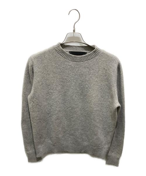 The Elder Statesman（エルダーステイツマン）The Elder Statesman (エルダーステイツマン) SIMPLE CREW LIGHT グレー サイズ:Sの古着・服飾アイテム