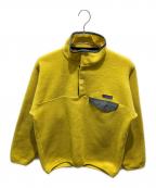 Patagoniaパタゴニア）の古着「Synch Snap-T-shirts Pullover」｜イエロー