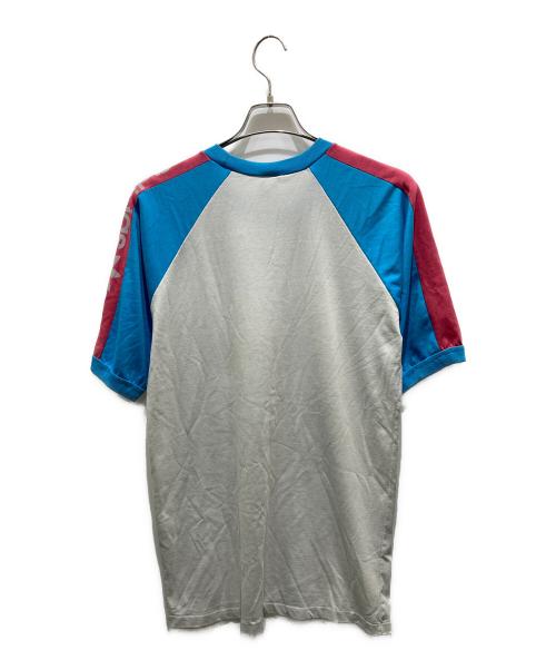 adidas（アディダス）adidas (アディダス) ラグランTシャツ　80S グレー サイズ:XLの古着・服飾アイテム