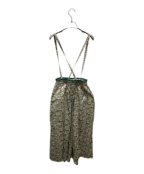 LIBERTY（リバティ）LIBERTY (リバティ) TSUHARU by samansa Mos2 (ツハル バイ サマンサモスモス) 総柄スカート　SKB-1505789 グリーン サイズ:Fの古着・服飾アイテム