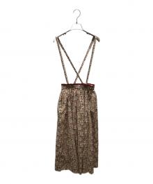 LIBERTY×TSUHARU by samansa Mos2（リバティ×ツハル バイ サマンサモスモス）の古着「総柄スカート　SKB-1505789」｜ベージュ