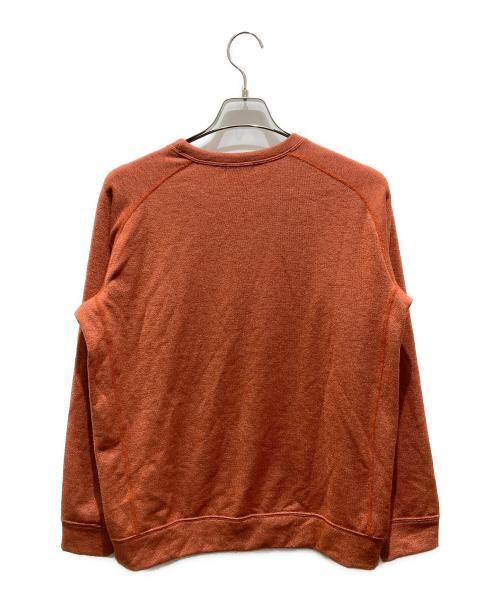 STATIC（スタティック）STATIC (スタティック) クルーネックスウェット オレンジ サイズ:Sの古着・服飾アイテム