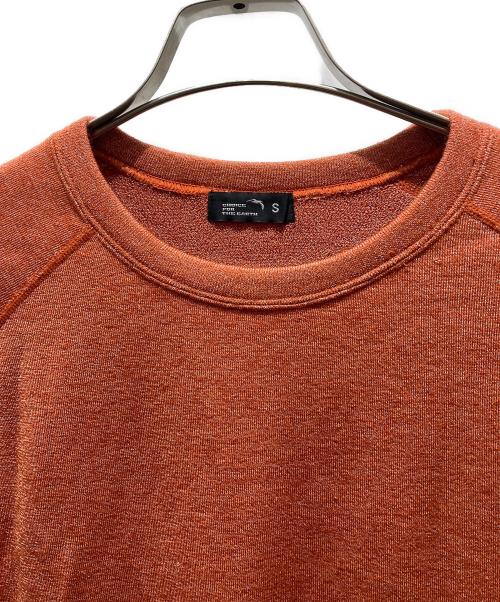 STATIC（スタティック）STATIC (スタティック) クルーネックスウェット オレンジ サイズ:Sの古着・服飾アイテム