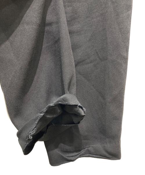 6(ROKU) BEAUTY&YOUTH（ロク ビューティーアンドユース）6(ROKU) BEAUTY&YOUTH (ロク ビューティーアンドユース) GEORGETTE TUCK PANTS　8614-202-0300 ブラック サイズ:36の古着・服飾アイテム