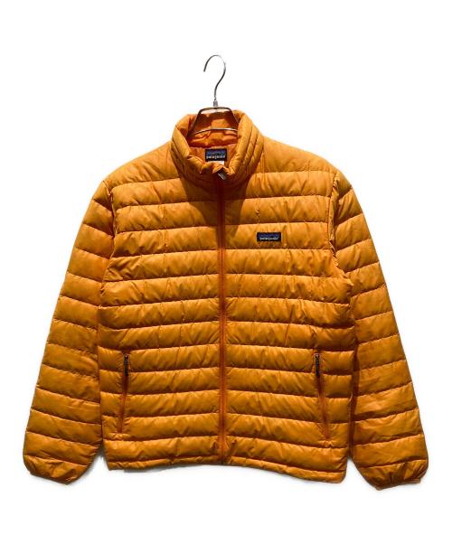 Patagonia（パタゴニア）Patagonia (パタゴニア) ダウンセーター　ダウンジャケット オレンジ サイズ:Sの古着・服飾アイテム