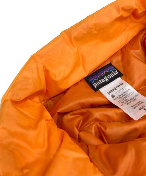 Patagonia（パタゴニア）Patagonia (パタゴニア) ダウンセーター　ダウンジャケット オレンジ サイズ:Sの古着・服飾アイテム