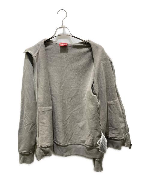 DIESEL（ディーゼル）DIESEL (ディーゼル) S-GINNI-ZIP-OD　A11439 グレー サイズ:Sの古着・服飾アイテム