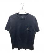 F.C.R.B.×MARVELエフシーレアルブリストル×マーベル）の古着「ロゴプリントTシャツ」｜ブラック