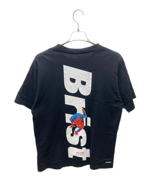 F.C.R.B.（エフシーレアルブリストル）F.C.R.B. (エフシーレアルブリストル) MARVEL (マーベル) ロゴプリントTシャツ ブラック サイズ:Ｌの古着・服飾アイテム