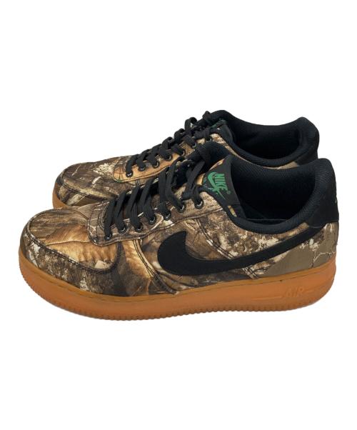 NIKE（ナイキ）NIKE (ナイキ) AIR FORCE 1 07 LV8　AO2441-001　REALTREE カーキ サイズ:26.5の古着・服飾アイテム