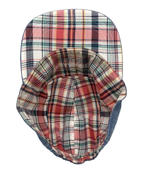 STANDARD CALIFORNIA（スタンダードカリフォルニア）STANDARD CALIFORNIA (スタンダードカリフォルニア) リバーシブルキャップ インディゴの古着・服飾アイテム