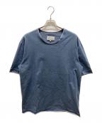 Maison Margielaメゾンマルジェラ）の古着「Oversized cut-off T-shirt　S50GC0668　22SS」｜ブルー