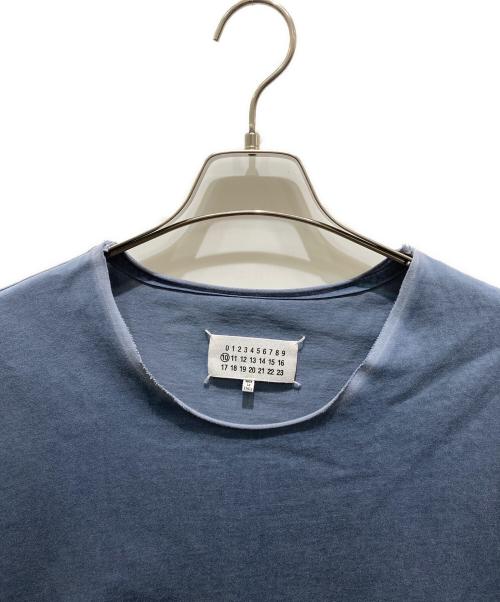 Maison Margiela（メゾンマルジェラ）Maison Margiela (メゾンマルジェラ) Oversized cut-off T-shirt　S50GC0668　22SS ブルー サイズ:XSの古着・服飾アイテム