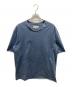 Maison Margiela（メゾンマルジェラ）の古着「Oversized cut-off T-shirt　S50GC0668　22SS」｜ブルー