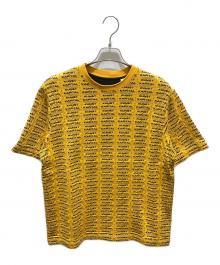 OAMC（オーエーエムシー）の古着「KUNST KAPITAL KNIT T-SHIRT」｜イエロー